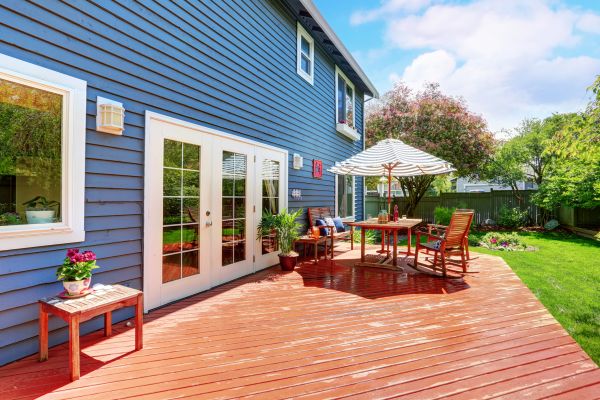 Blue Siding Installation in Annapolis